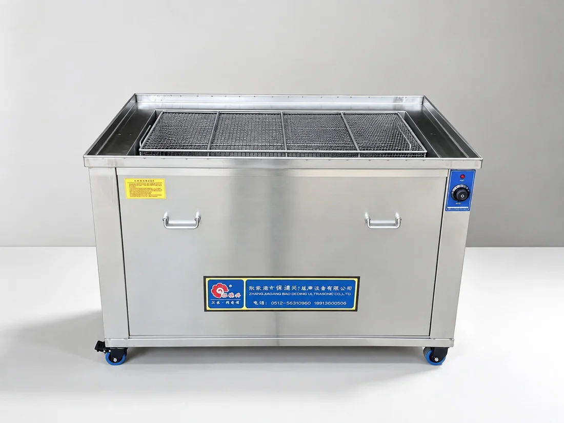 single tank ultrasonic cleaning machine